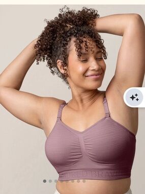 Kindred Bravely Sublime Hands Free Pumping and Nursing Bra Twilight Medium